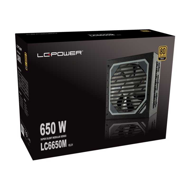 ΤΡΟΦΟΔΟΤΙΚΟ LC-POWER PSU LC6650M V2.31 650W