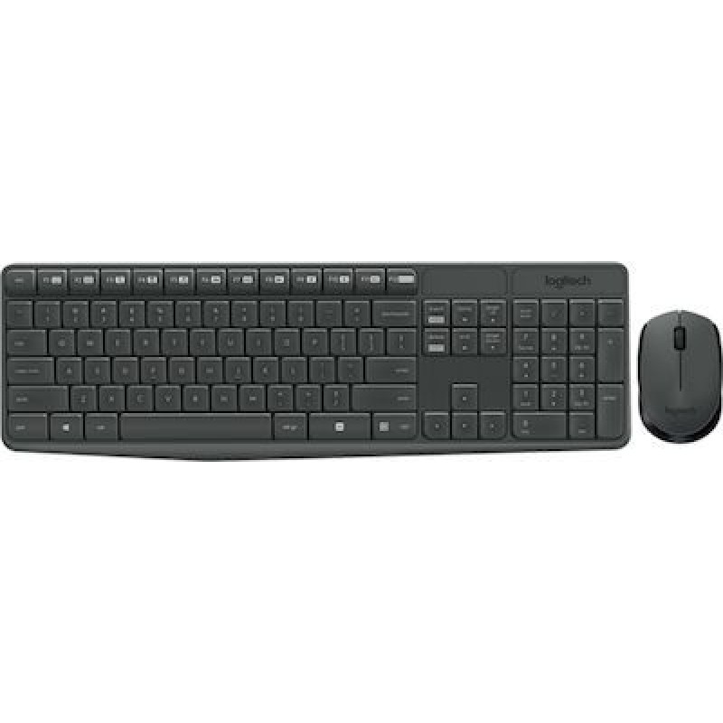 Keyboard logitech wireless desktop MK235