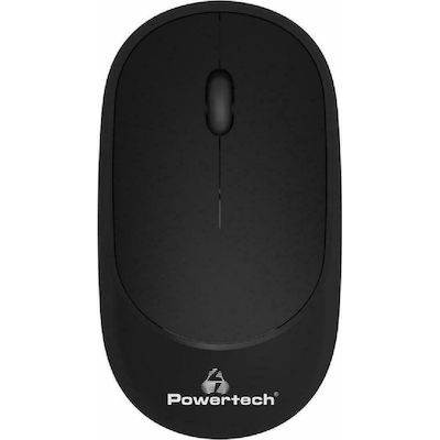 Powertech PT-952 Ασύρματο Ποντίκι Μαύρο 2.4 GHz