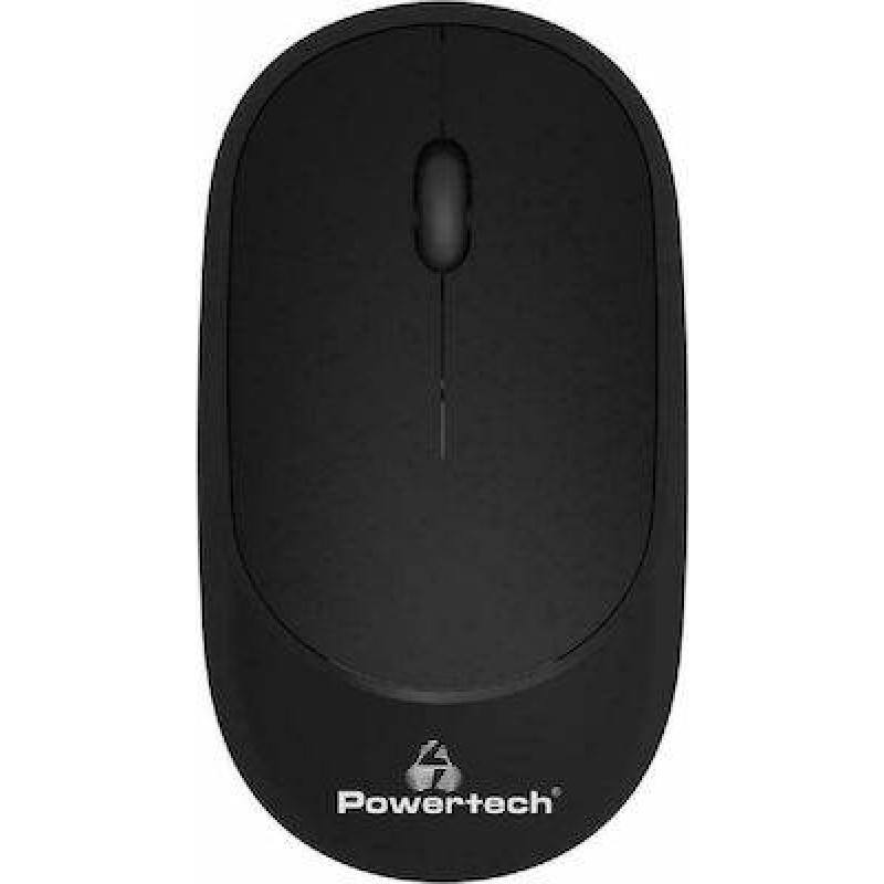 Powertech PT-952 Ασύρματο Ποντίκι Μαύρο 2.4 GHz