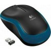 MOUSE LOGITECH M185 WIRELESS BLUE